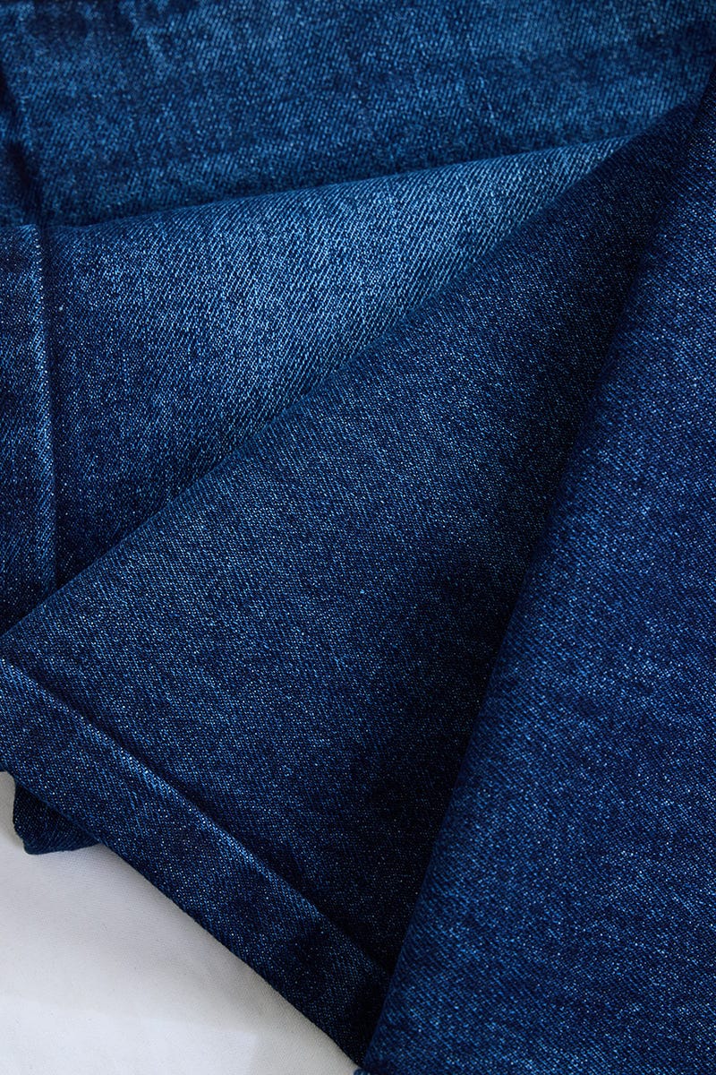 Flared Fit Washed Jeans